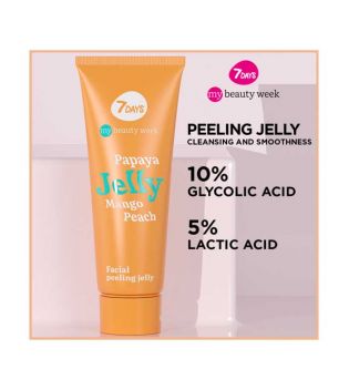 7DAYS - *My Beauty Week* - Esfoliante Enzimático para o Rosto Jelly