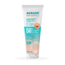 Agrado - Creme facial protetor CC cream SPF50+ - Tom médio