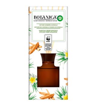Air Wick - *BOTANICA by Air Wick* - Ambientador em formato de varinha perfumada - Vetiver do Caribe e Sândalo
