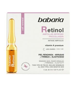 Babaria - Ampolas faciais de retinol