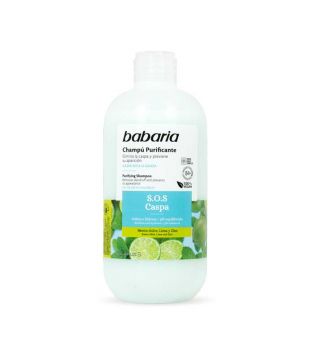 Babaria - SOS Shampoo Purificante de Caspa - Caspa seca ou oleosa