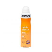 Babaria - Desodorante spray Doble Efecto - Pele sedosa