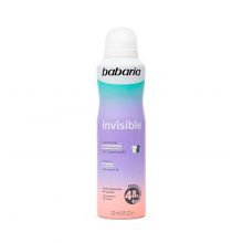 Babaria - Desodorante spray Invisible - Anti-manchas