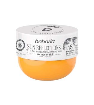 Babaria - Gelatina bronzeadora Sun Reflections SPF15 - Cenoura e Vit E