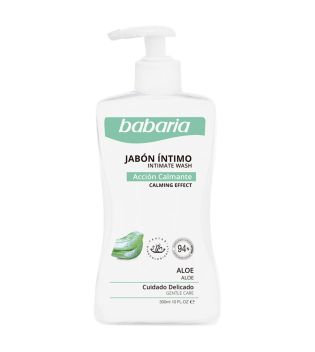 Babaria - Sabonete íntimo com ácido láctico - Ação calmante - Aloe