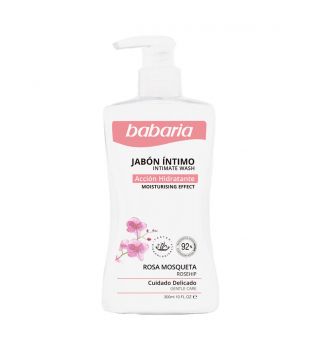Babaria - Sabonete íntimo com ácido láctico - Ação hidratante - Rosa Mosqueta