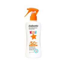 Babaria - Spray protetor solar infantil SPF50+