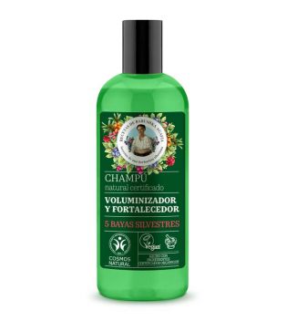 Babushka Agafia - Shampoo Volumizante e Fortalecedor - 5 Frutos Silvestres