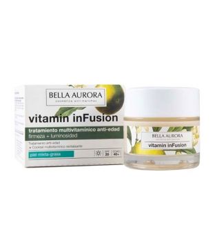 Bella Aurora - Creme de dia multivitamínico antienvelhecimento vitamin inFusion - Pele mista oleosa