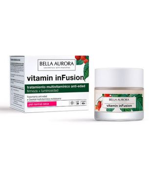 Bella Aurora - Creme multivitamínico anti-envelhecimento facial vitamin inFusion - Pele normal-seca