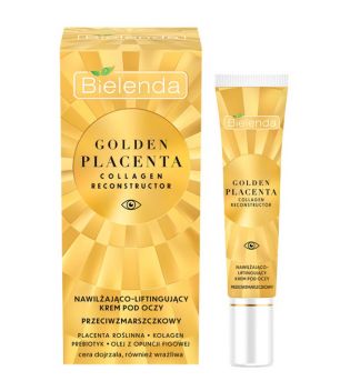 Bielenda - *Golden Placenta* - Contorno de olhos hidratante anti-rugas