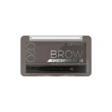 Catrice - Pó para sobrancelhas Brow Powder Waterproof - 020: Ash Brown