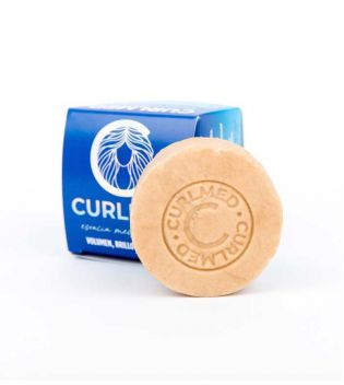 CurlMed - shampoo sólido 100% natural - Volume, brilho e maciez