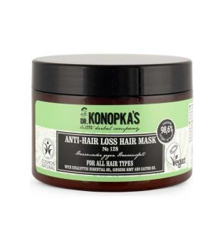 Dr. Konopka's - Máscara anti-queda para todos os tipos de cabelo Nº128
