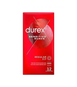 Durex - Preservativos Soft Sensitive - 12 unidades