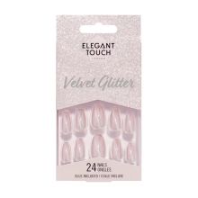 Elegant Touch - Unhas Postiças Velvet Glitter - Celestial