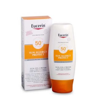 Eucerin - Gel creme protetor solar SPF50+ Sun Allergy Protect