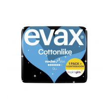 Evax - Almofadas de noite com asas Cottonlike - 9 unidades