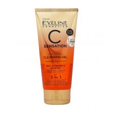 Eveline Cosmetics - Gel de limpeza facial revitalizante C Sensation - Pele mista e oleosa