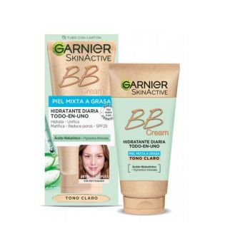 Garnier - Combinação de BB cream para pele oleosa - Light
