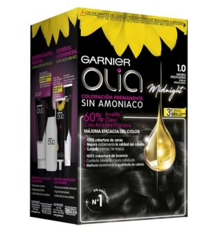 Garnier - Olia Color - 1.0: Preto Profundo