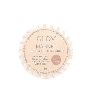 GLOV - Sabonete sólido para escovas e luvas Magnet - Coffee