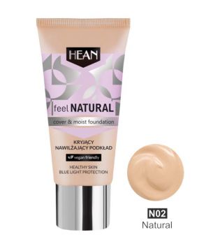 Hean - Base de maquiagem Feel Natural - N02: Natural