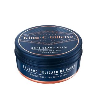 King C. Gillette - Soft Beard Balm com Manteiga de Cacau