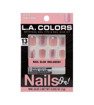 L.A Colors - Unhas postiças Nails On! - Party