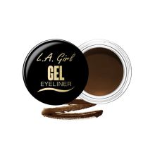 L.A. Girl - Eyeliner em Gel - GEL735: Rich Chocolate Brown