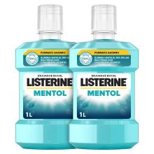 Listerine - Duplo Colutório Mentol 1000ml