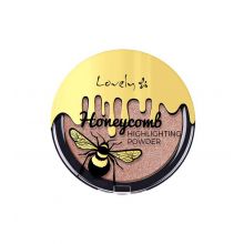 Lovely - *Honey Bee Beautiful* - Pó iluminador Honeycomb - 2