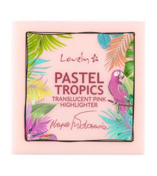 Lovely - *Pastel Tropics* - Pó para iluminador - 02: Pink