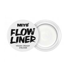 Miyo - Flow Liner Cream Eyeliner - 02: Bandeira branca