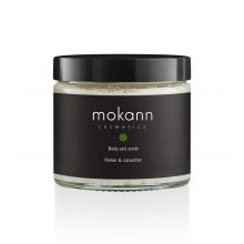 Mokosh (Mokann) - Esfoliante corporal com sal - Melão e pepino