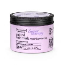 Natura Siberica - *Hair Evolution* - Máscara capilar natural Caviar terapia - Reparação e proteção