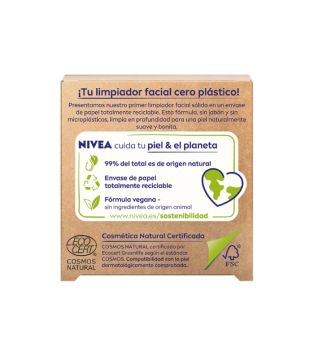 Nivea - Esfoliante facial sólido Naturally Clean - Anti-manchas