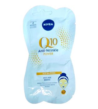 Nivea - máscara anti-rugas Q10 Plus