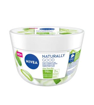 Nivea - *Naturally Good* - Aloe Vera creme hidratante 24h