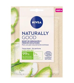 Nivea - *Naturally Good* - Máscara Tissue Mask - Aloe Vera Bio