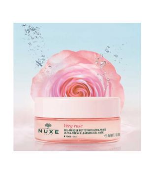 Nuxe - *Very Rose* - Gel-máscara de limpeza ultrafresca
