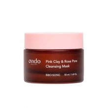 Ondo Beauty 36.5 - Máscara de limpeza BBO-Song Pink Clay & Rose Pore