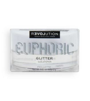 Revolution Relove - *Euphoric* - Glitter solto iridescente multiuso - Gold Star