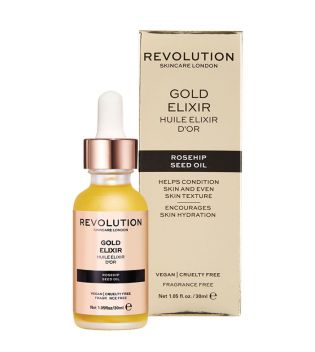 Revolution Skincare - Óleo de Semente de Rosa Mosqueta - Gold Elixir