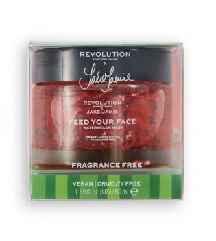Revolution Skincare - Máscara hidratante x Jake-Jamie Feed your face - Sem fragrância de melancia