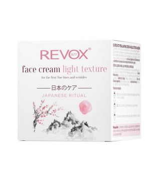 Revox - Creme Facial Light Japanese Routine