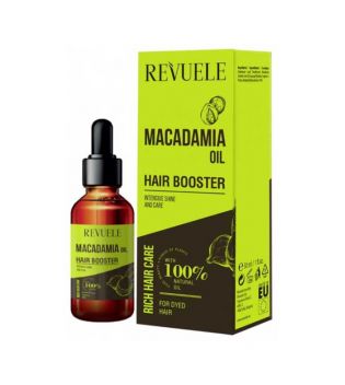 Revuele - Óleo de cabelo brilho e cuidado intenso Macadamia Oil - Cabelos coloridos