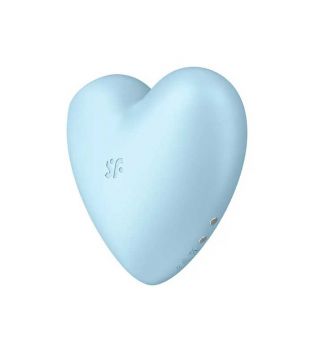 Satisfyer - Estimulador do clitóris Cutie Heart - Azul