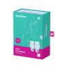 Satisfyer - Kit Copo Menstrual Feel Confident (15 + 20 ml) - Azul Claro