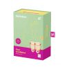 Satisfyer - Kit Menstrual Cup Feel Confident (15 + 20 ml) - Laranja
